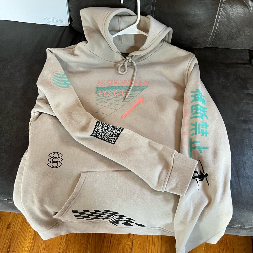 Cream/Tan hoodies